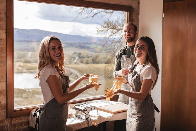 A Brunello Cooking Class with Vineyards View Winery - Cooking pasta above the Montalcino vineyards