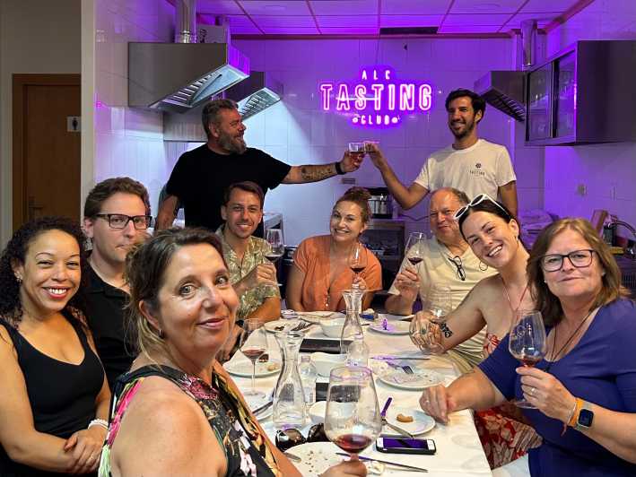Alicante Best Wine Tasting & Tapas Club - The people at your table are part of the evening