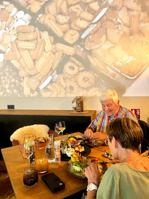 Alsatian Immersive Wine Tour, Wine Tasting & Alsatian lunch - The 180° film projected on oak barrels
