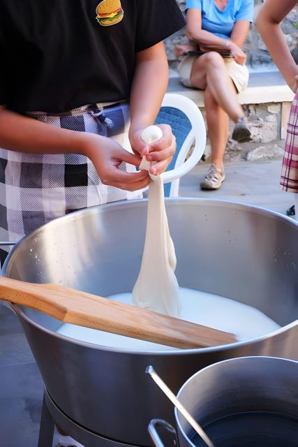 Amalfi: Make Fresh Pasta, Mozzarella & Tiramisù with wine - The meal is the real finish
