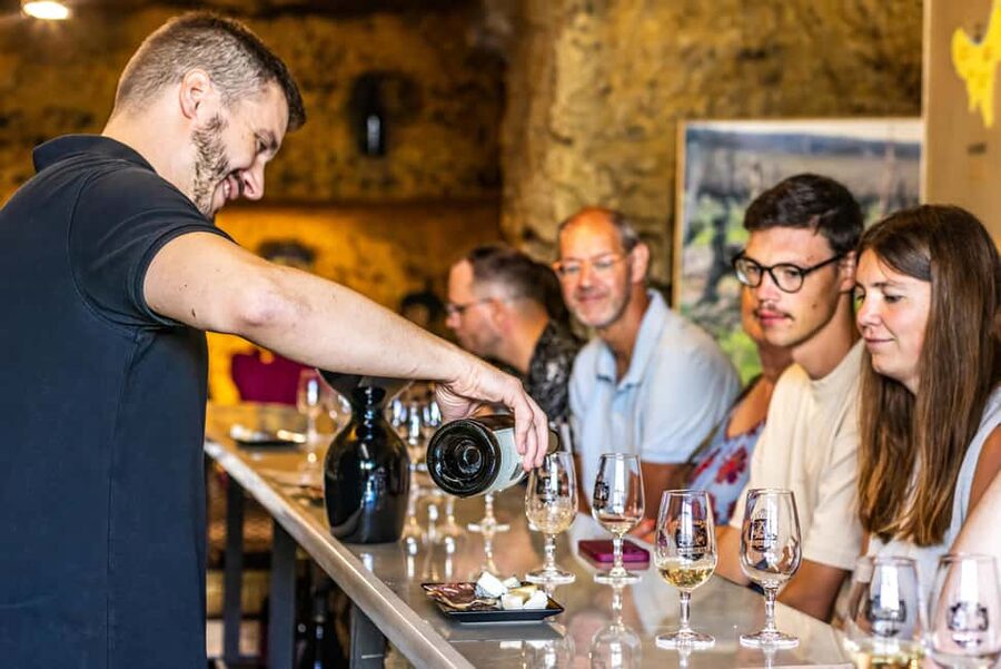 Amboise: Caves Ambacia Visit and Wine Tasting - Buying bottles after the tasting