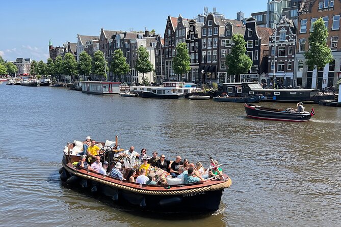 Amsterdam Luxury Boutique Boat tour with Unlimited Beer and Wine - What you see from the boat