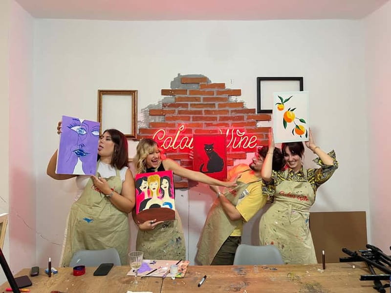 Art & Wine in Tirana - Create Your Souvenir With Us - Painting your own Tirana souvenir