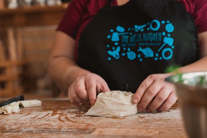 Athens: Classic Cooking Class with Market Visit and Wine - Preparing five Greek classics