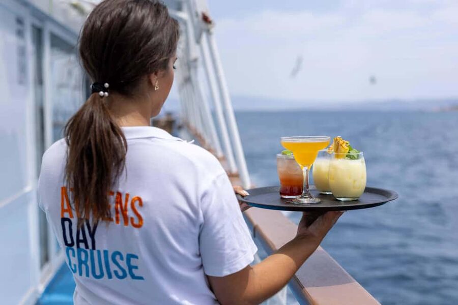 Athens: Swimming Cruise with Lunch, Wine & Live DJ on Board - Is $118 good value?