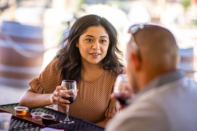 Authentic Cable Car Wine Tour - The first tasting: Akash and its barrel room