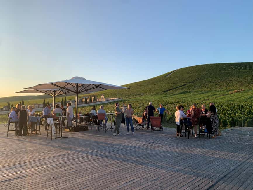 Aÿ-Champagne: Pressoria Champagne Museum with Tasting - The two-Champagne tasting on the terrace