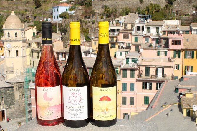 BarCa Winery Cinqueterre Trekking & Wine Tasting & Pesto Class - The cellar visit and three wines