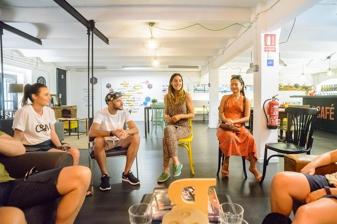 Barcelona E-Bike Small Group Tour with Tapas & Wine Tasting - Santa Maria del Mar and the streets of El Born