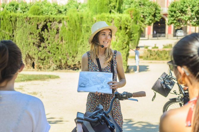 Barcelona E-Bike Small Group Tour with Tapas & Wine Tasting - Port Olímpic and the Golden Fish