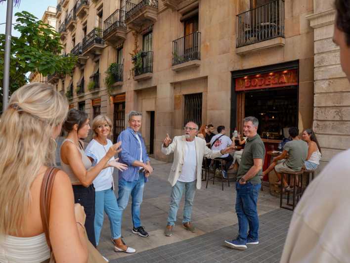 Barcelona: El Born and Gothic Quarter Wine & Tapas Bar Tour - Four stops, nine tastings, and a full meal