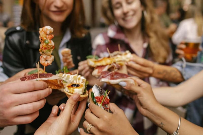 Barcelona: Food Walking Tour with Tapas and Wine - Wine, cava, vermouth, and alcohol-free choices