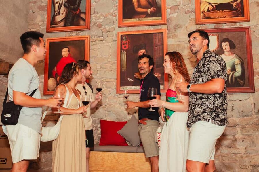 Barcelona: Full-Day Montserrat & Wine Small Group Tour - A castle winery with 36 generations of family history