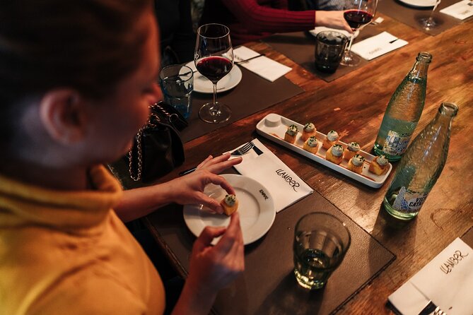 Barcelona: Guided Food Walking Tour with Tapas and Wine - Carrer Ample and the first Spanish classics