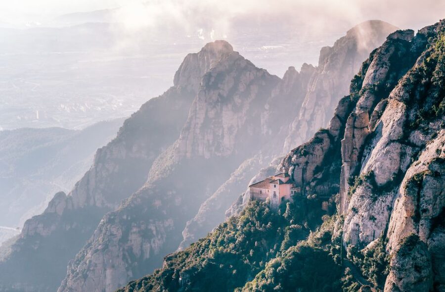 Barcelona: Montserrat Tour with Lunch & Wine Tasting Option - The one-hour ride into the Catalan countryside