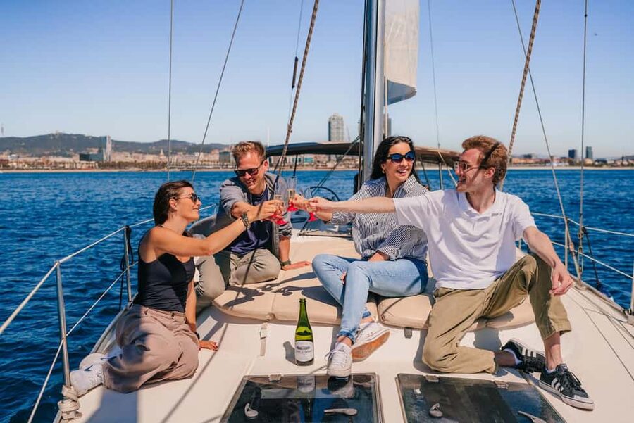 Barcelona: Sailing Cruise & Vineyard Tour with Wine Tasting - Arriving in Alella and transferring inland