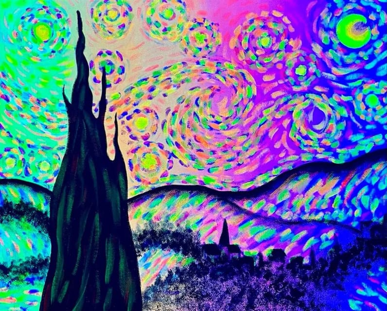 Barcelona: Wine and Van Gogh Paint and Sip Painting Class - FAQ
