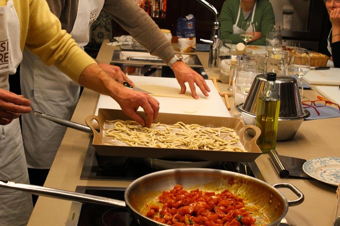 Bari: Home Cooking Class- Make Cavatelli & Capunti with Wine - Shaping cavatelli and capunti by hand