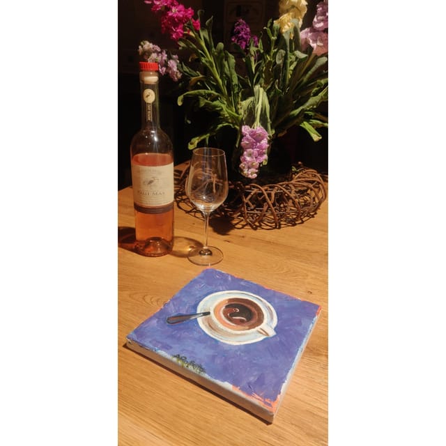 Berlin: Wine on Canvas - Paint Workshop and Wine Tasting - Tasting White, Rosé, and Red Wine