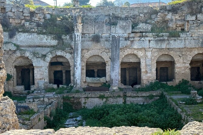 Biblical Corinth Taste Faith & History with wine & Oil Tasting - Ancient Corinth and the Temple of Apollo