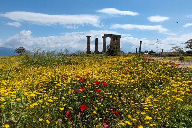 Biblical Corinth Taste Faith & History with wine & Oil Tasting - Lunch, shopping, and the climb to Acrocorinth