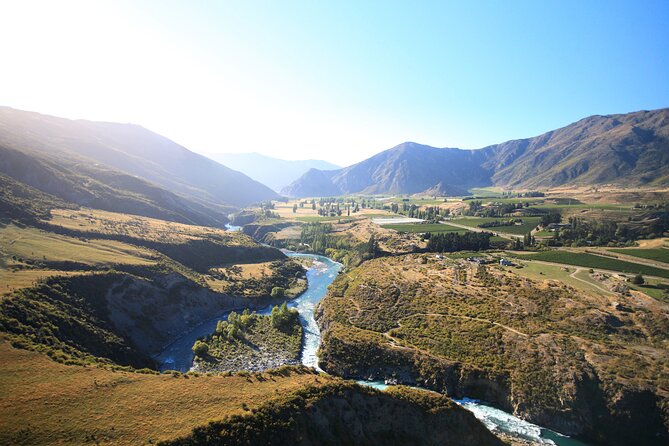 Bike & Wine Tour: Arrowtown to Valley of the Vines - Along the river, bridges, and alpine scenery