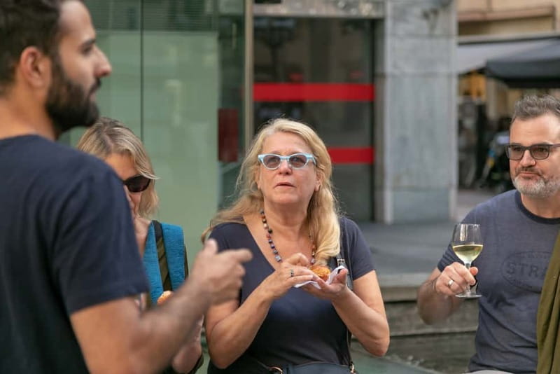 Bilbao: Basque Food Tour and Wine Tasting with Guide - Five bars, generous portions, and a full stomach