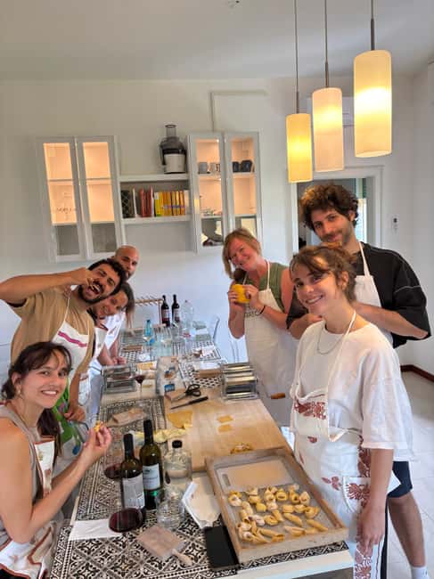 Bologna: 3 Pastas, Tiramisu and Unlimited Wine Tasting - A Bologna kitchen instead of a standard cooking school