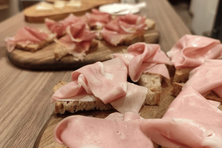 Bologna: Food and Wine Tasting with Interactive Game - A relaxed wine-bar setting, not a private dining room
