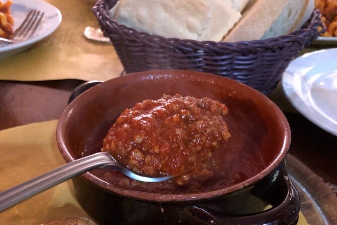Bologna Food & Wine tour with a local Chef - A glass of wine at the osteria from 1465