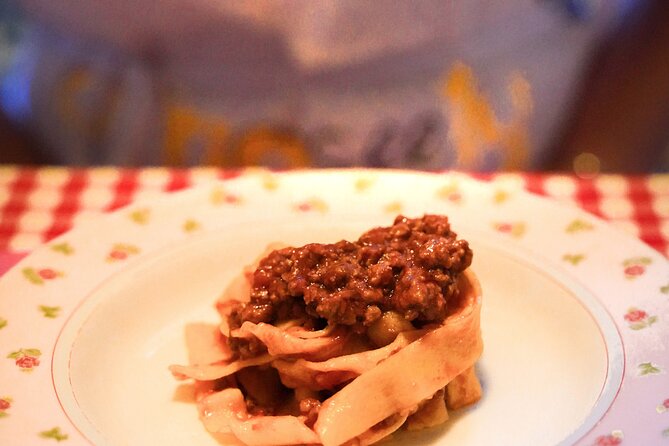 Bologna: Tagliatelle & Ragù Home Cooking Class with wine - Making three kinds of fresh pasta