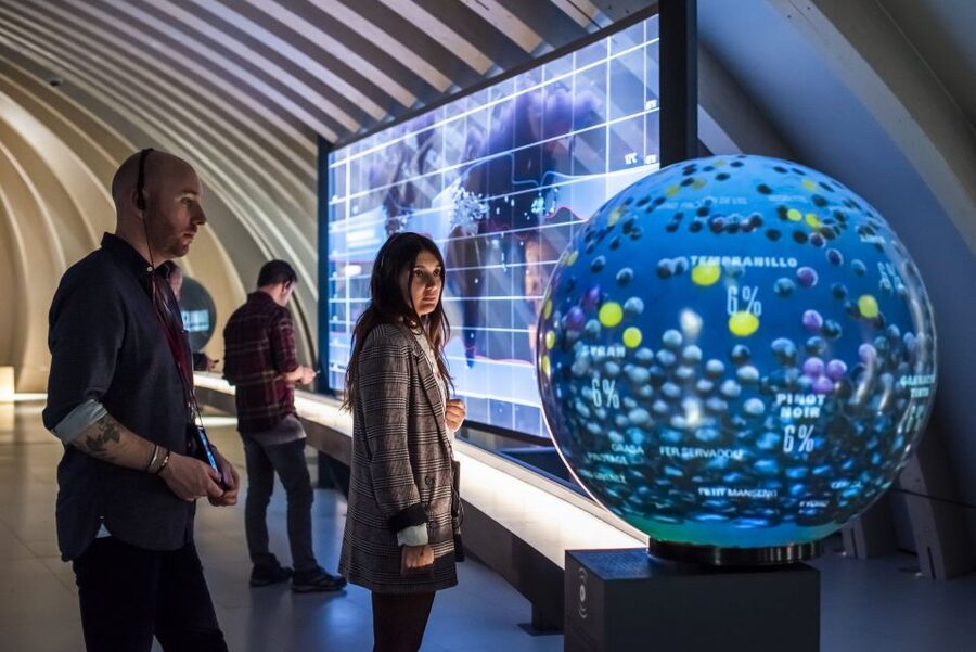 Bordeaux: Cité du Vin Entry Ticket and Wine Tasting - The first displays: wine around the world