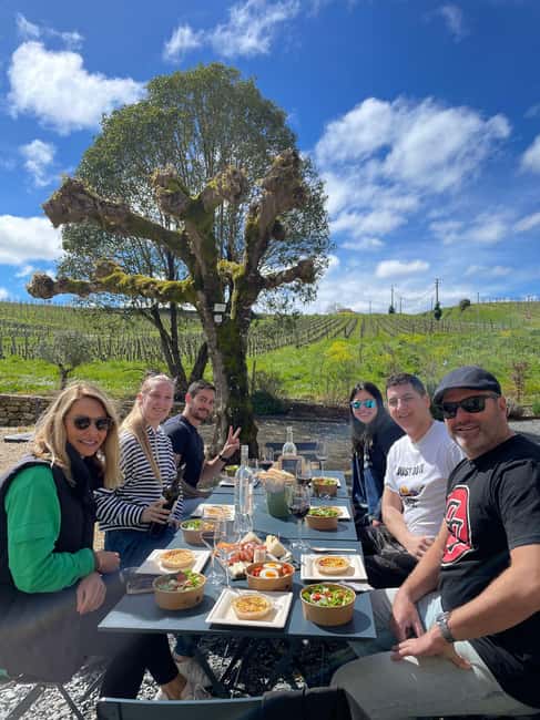 Bordeaux Full Day Wine Tour - 3 Wineries & Picnic Lunch - A vineyard picnic with local French food