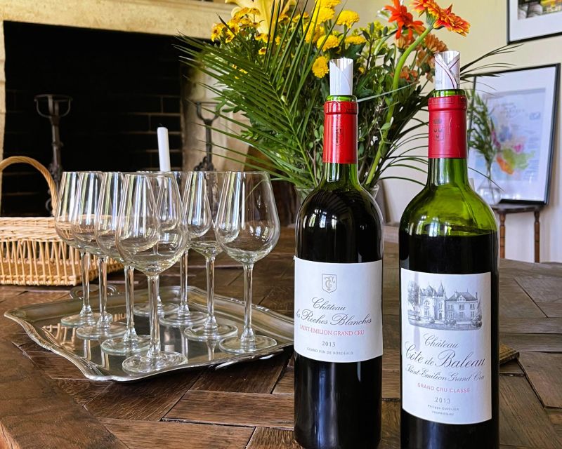 Bordeaux: St-Emilion Vineyards e-Bike Tour with Wine & Lunch - The second château and the route from vine to bottle