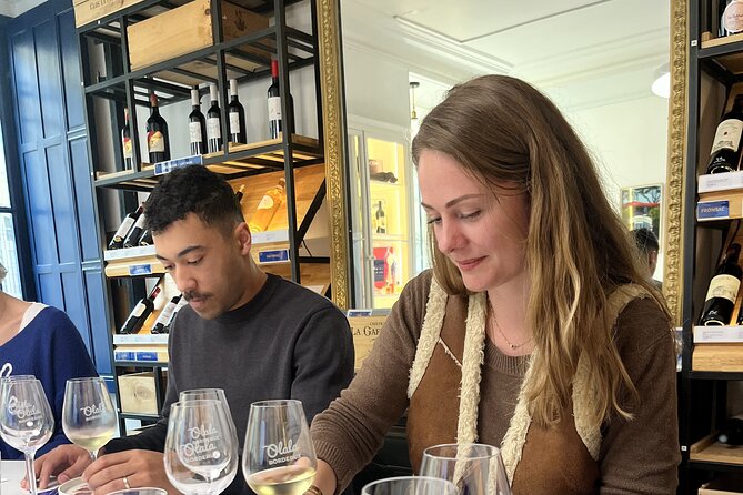 Bordeaux wines tasting workshop including Food & Wine pairings - The three wines create a clear tasting sequence