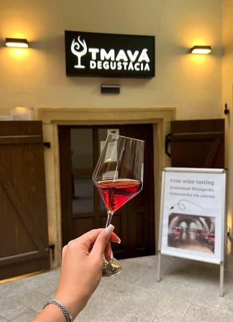 Bratislava: Wine Tasting Experience in the Dark - Who should book this experience?