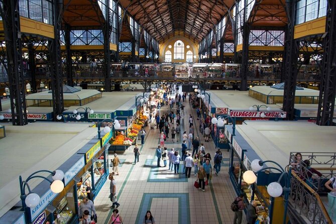 Budapest Culinary & Wine Walk - Starting inside the Central Market Hall