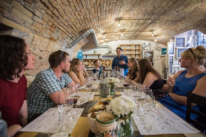 Budapest Culinary & Wine Walk - Hungarian wine and cheese at The Tasting Table