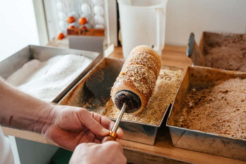 Budapest: Food Tour Market to Tavern: 14+ Tasters & Wines - Bakery stop and early tastes