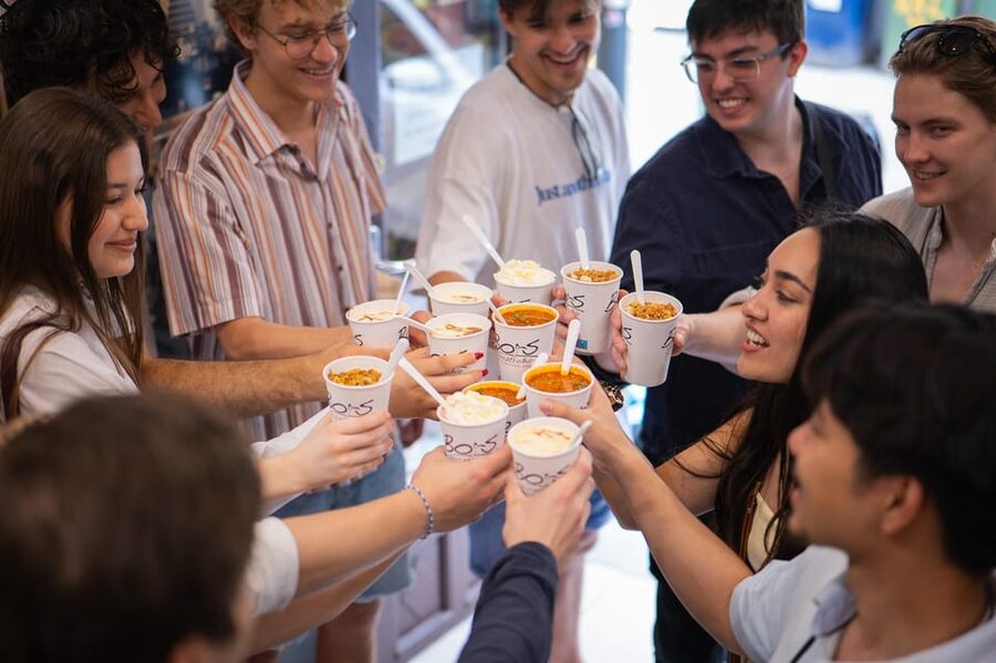 Budapest: Guided Food Tour with Wine, Beer, and Shots - The walking route from the synagogue to Andrassy Avenue