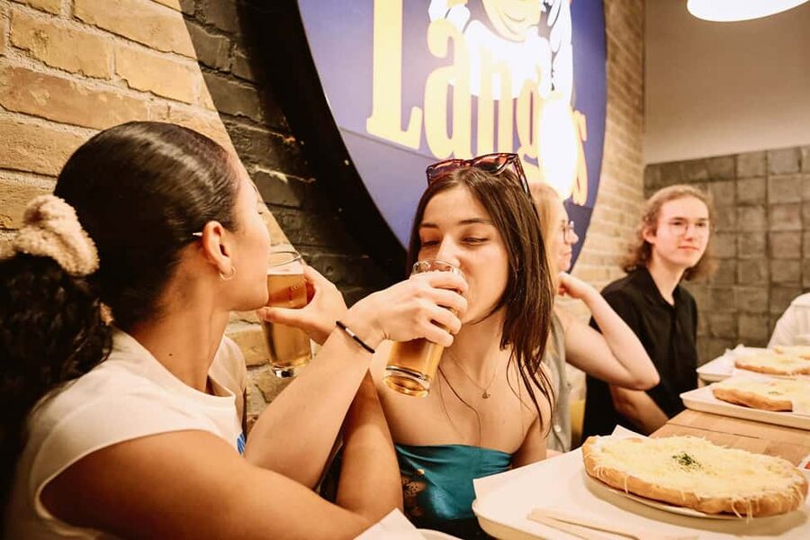 Budapest: Guided Street Food Tour with Sweet Wine - Soup and lángos: Hungary’s street-food welcome