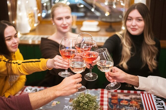 Budapest Tipsy Food Tour with Wines, Small Group & Local Guide - Pastries, beer, and the surprise pour