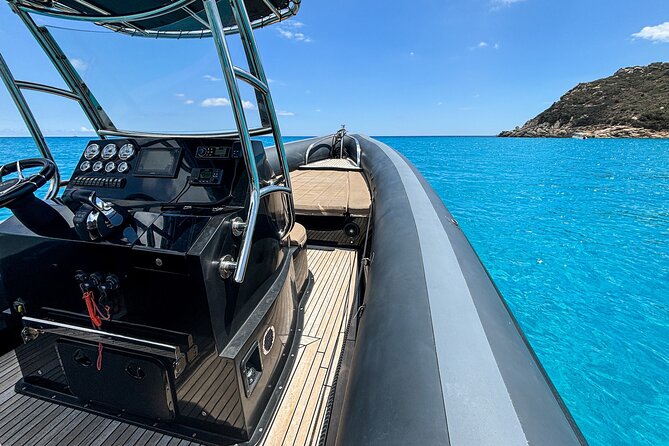 Cagliari Boat Tour by Maxi Rib - Wine and Snorkeling - Cala Fighera, the most striking swim setting