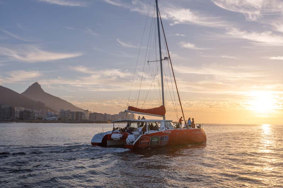 Cape Town: Catamaran Champagne Sunset Cruise - Following the Atlantic Seaboard Toward Clifton