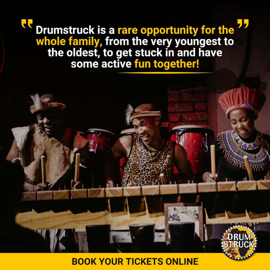 Cape Town: Silvermist Estate Wine Tasting & Drumstruck Show - Inside the Drumstruck theater