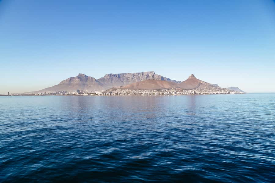 Cape Town: Sunset Champagne Cruise - When the Atlantic is too rough