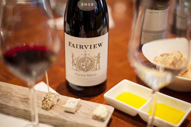 Cape Winelands Private Tour to Stellenbosch and Franschhoek - Marianne pairs six wines with biltong