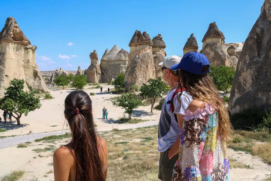 Cappadocia Half-Day Fairy Chimneys Tour with Wine Tasting - Rose Valley starts the morning with color