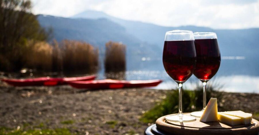 Castel Gandolfo: Kayak Food and Wine Tour - Meeting at Anagnina and riding to the lake