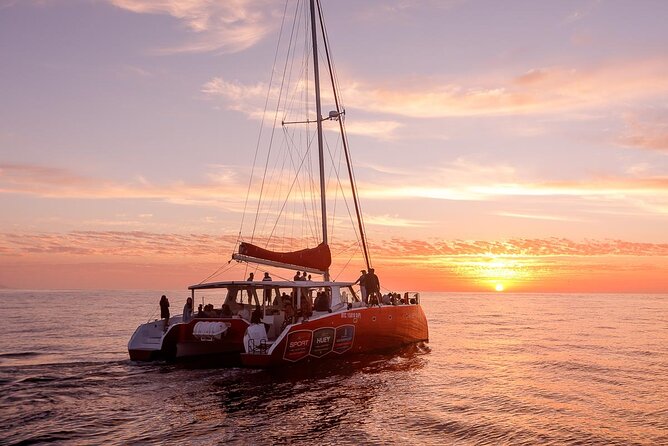 Catamaran Sunset Champagne Cruise Cape Town - Sailing out from Quay 5 at the V&A Waterfront